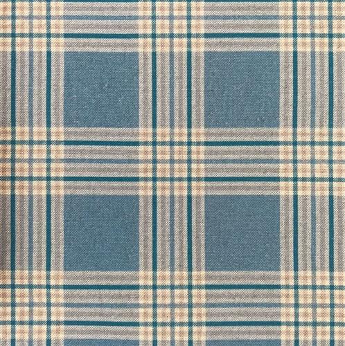 Chatham Glyn Highland Checks Lennox Bluebell Fabric