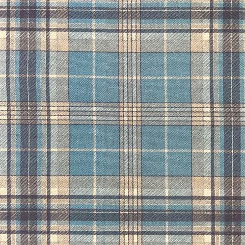 Chatham Glyn Highland Checks Maxwell Bluebell Fabric