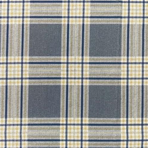 Chatham Glyn Highland Checks Lennox Buttercup Fabric