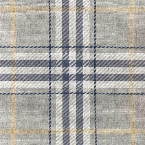 Chatham Glyn Highland Checks Tavish Buttercup Fabric