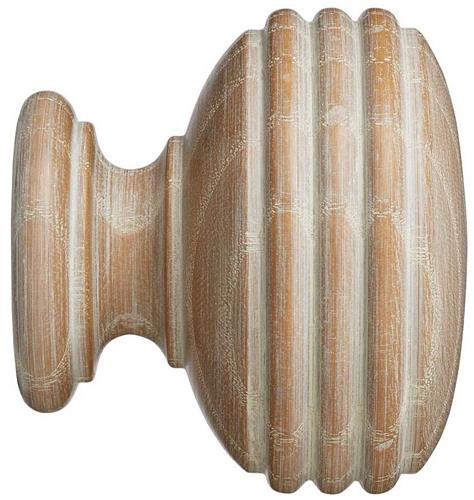 Hallis Eden 35mm and 45mm Finial only Ellipse Oatmeal
