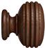 Hallis Eden 35mm and 45mm Finial only Ellipse Cocoa