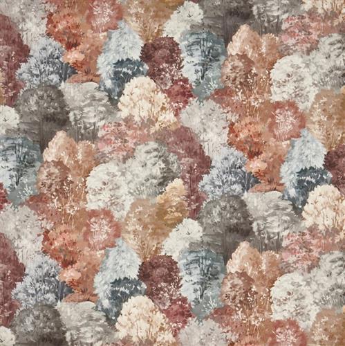 Prestigious Textiles Jasmine Mori Umber Fabric