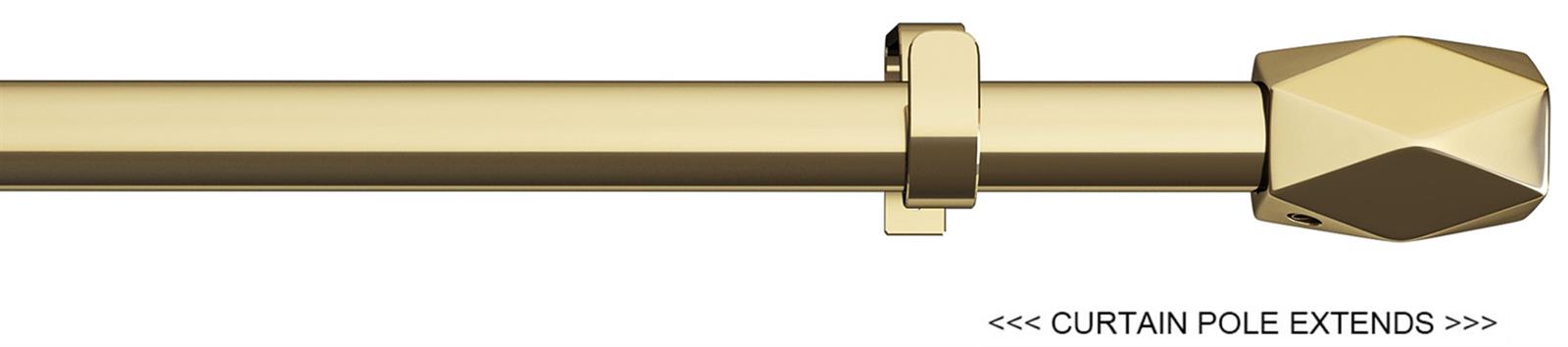 Speedy 16mm-19mm Extendable Eyelet Pole Gold Tetra