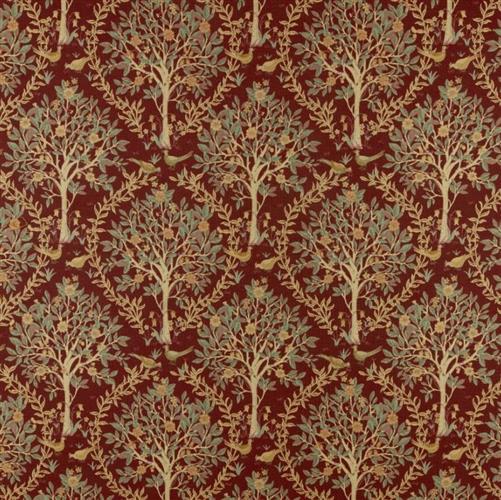 Ashley Wilde Sherwood Bedgebury Merlot Fabric