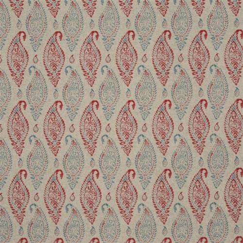 Prestigious Textiles Greenhouse Wollerton Poppy Fabric