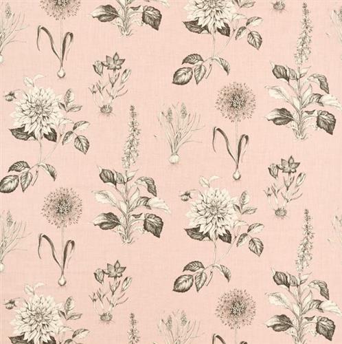 Clarke & Clarke Secret Garden Roseraie Blush Fabric