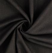 Chatham Glyn Purely Linen Black Fabric