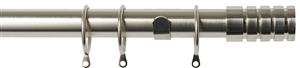 Speedy 25mm-28mm Extendable Exclusive Curtain Pole Traction Satin Silver