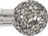 Renaissance Spectrum 35mm Finial Only, Polished Silver, Mirror Mosaic