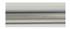 Renaissance Spectrum 50mm Curtain Pole Only, Polished Silver