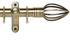 Galleria Metals 35mm Pole Burnished Brass Caged Spear