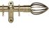 Galleria Metals 50mm Pole Burnished Brass Caged Spear