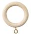 Jones Cathedral 30mm Wood Curtain Rings, Ivory