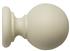 Modern Country Ball Finial 45mm, 55mm, Pearl