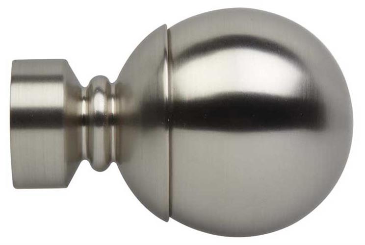Neo 28mm Ball Finial Only, Stainless Steel