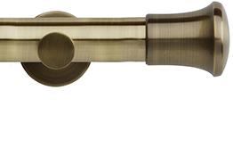 Neo 35mm Eyelet Pole Spun Brass Trumpet