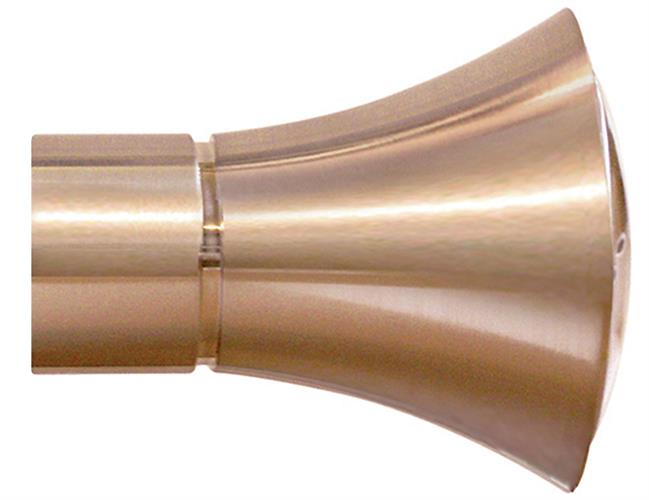 Jones Strand 35mm Pole Finial Only Rose Gold, Metal Cone