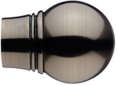 Integra Inspired Allure 35mm Finial Only Scepta Brushed Silver