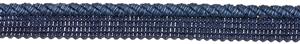 JLS Melody Flanged Cord Trimming, Navy
