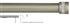 Byron Tiara 45mm Corded Pole Dark Pearl, Decor Endcap