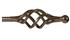 Cameron Fuller 19mm Metal Curtain Pole Bronze Cage