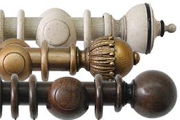 <h2>Jones Cathedral 30mm Wood Curtain Poles</h2>