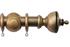 Jones Cathedral 30mm Handcrafted Pole Antique Gold, Exeter
