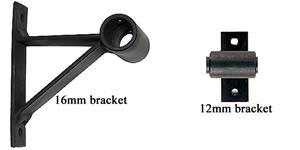 Artisan Wrought Iron Standard Brackets 12mm & 16mm