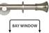 Neo 19mm Bay Window Pole Stainless Steel Trumpet