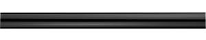 Integra Inspired Eclipse 28mm Curtain Pole Only Black Gloss