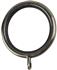 Galleria 35mm Curtain Pole Rings, Brushed Silver