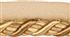 JLS Modern Basics Flanged Cord Trim, Bronze, Taupe