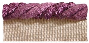 Hallis Colour Passion Trends Flanged Cord Trimming Damson