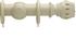 Advent 47mm Curtain Pole Somerset White Waterlily