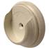 Modern Country Pole Recess Bracket 45mm, 55mm, Brushed Ivory