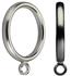 Integra Inspired Classik 28mm Rounded Curtain Pole Rings Satin Nickel