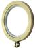 Integra Inspired Allure 35mm Metal Kubus Curtain Pole Rings Burnished Brass