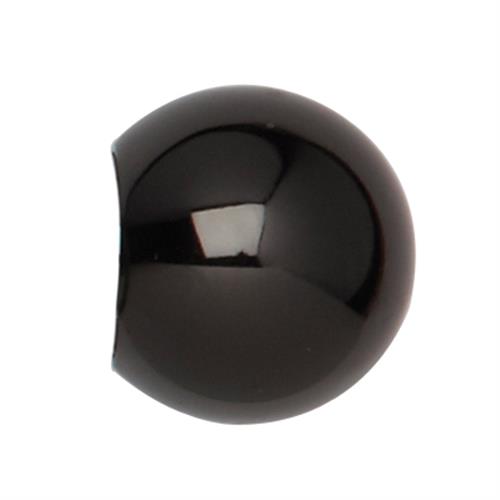 Neo 19mm Ball Finial Only, Black Nickel