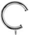 Neo 28mm Passing Curtain Pole Rings, Chrome