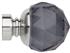 Neo Premium 28mm Smoke Grey Faceted Ball Finial Only, Stainless Steel