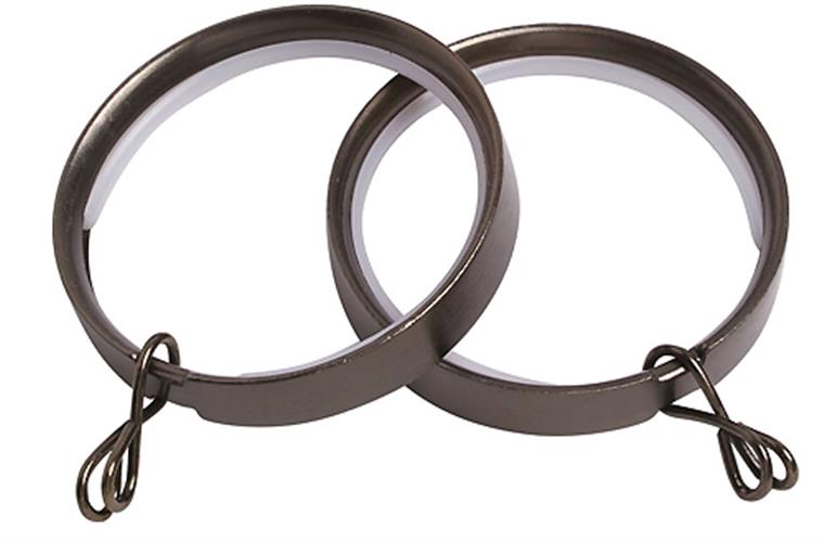 Speedy 28mm Flat Lined Pole Rings, Polished Graphite