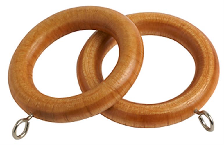 Speedy Victory 28mm Wood Pole Rings, Antique Pine