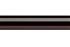 Galleria 50mm Curtain Pole Only Black Nickel