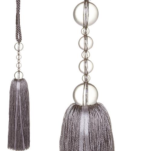 Kestrel Amy Rope Curtain Tie Back Pewter Just Poles