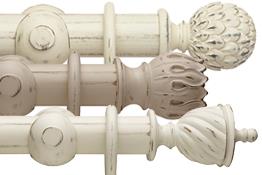Advent Designs 47mm Distressed Curtain Poles