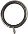 Galleria 50mm Curtain Pole Rings, Brushed Silver