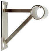 Neo 35mm Bay Pole End Bracket, Stainless Steel