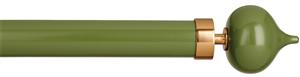 Byron Halo Gloss 35mm 45mm 55mm Pole, Artichoke, Copper Stellar