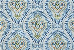 Beaumont Textiles Marrakech Arabesque Teal Fabric
